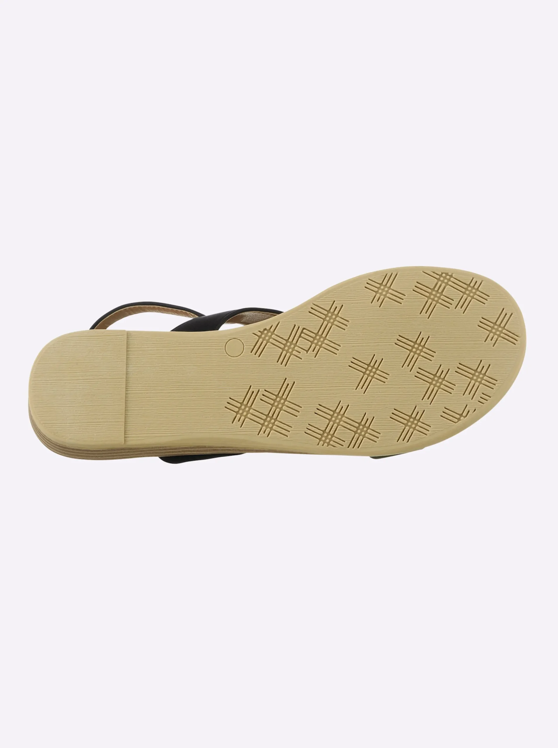 Sandalen & Sandaletten|heine Sandale schwarz
