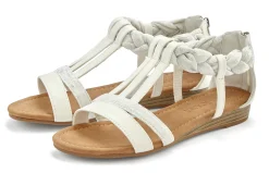 Sandalen & Sandaletten|LASCANA Sandale weiß
