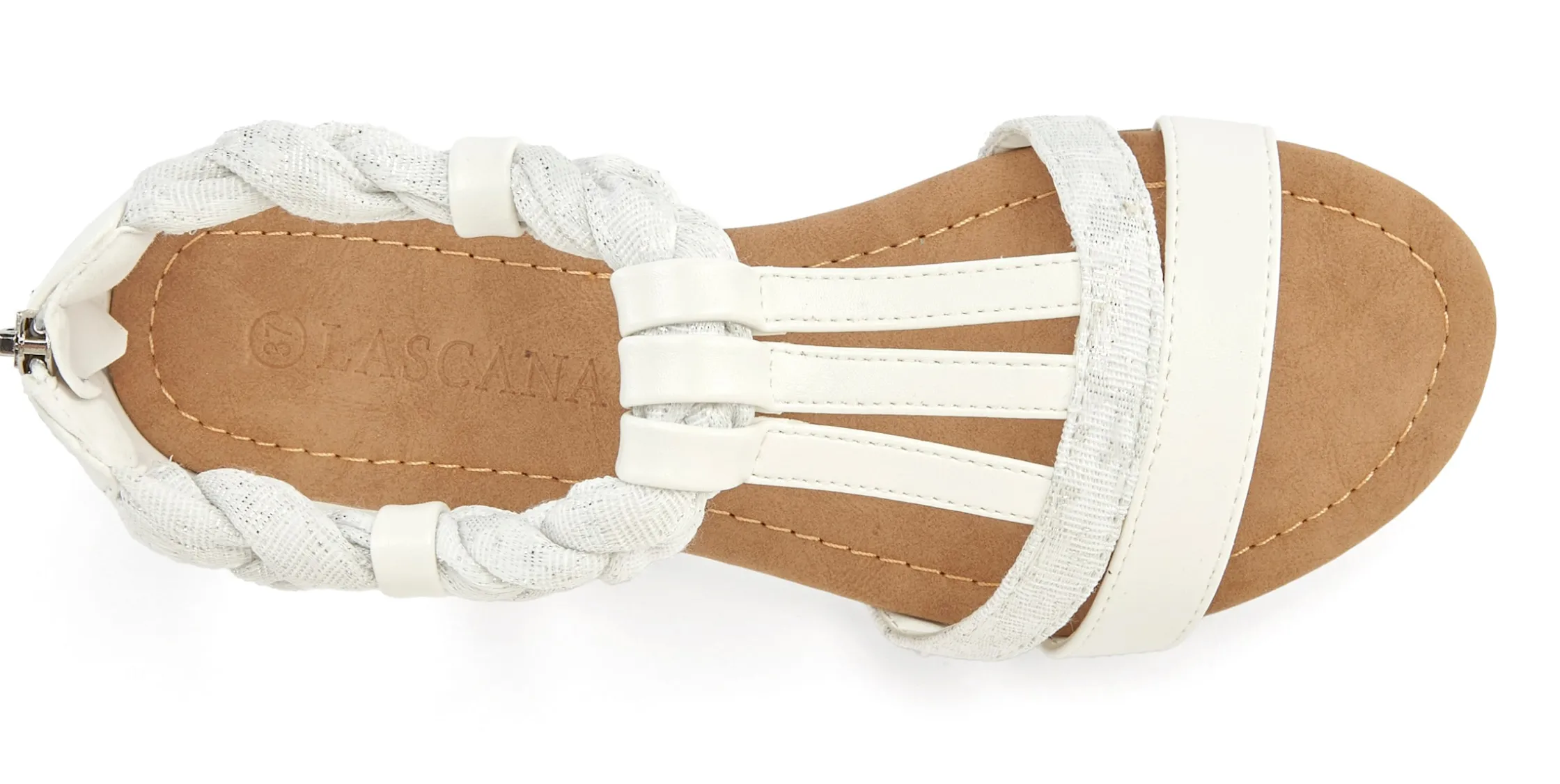 Sandalen & Sandaletten|LASCANA Sandale weiß