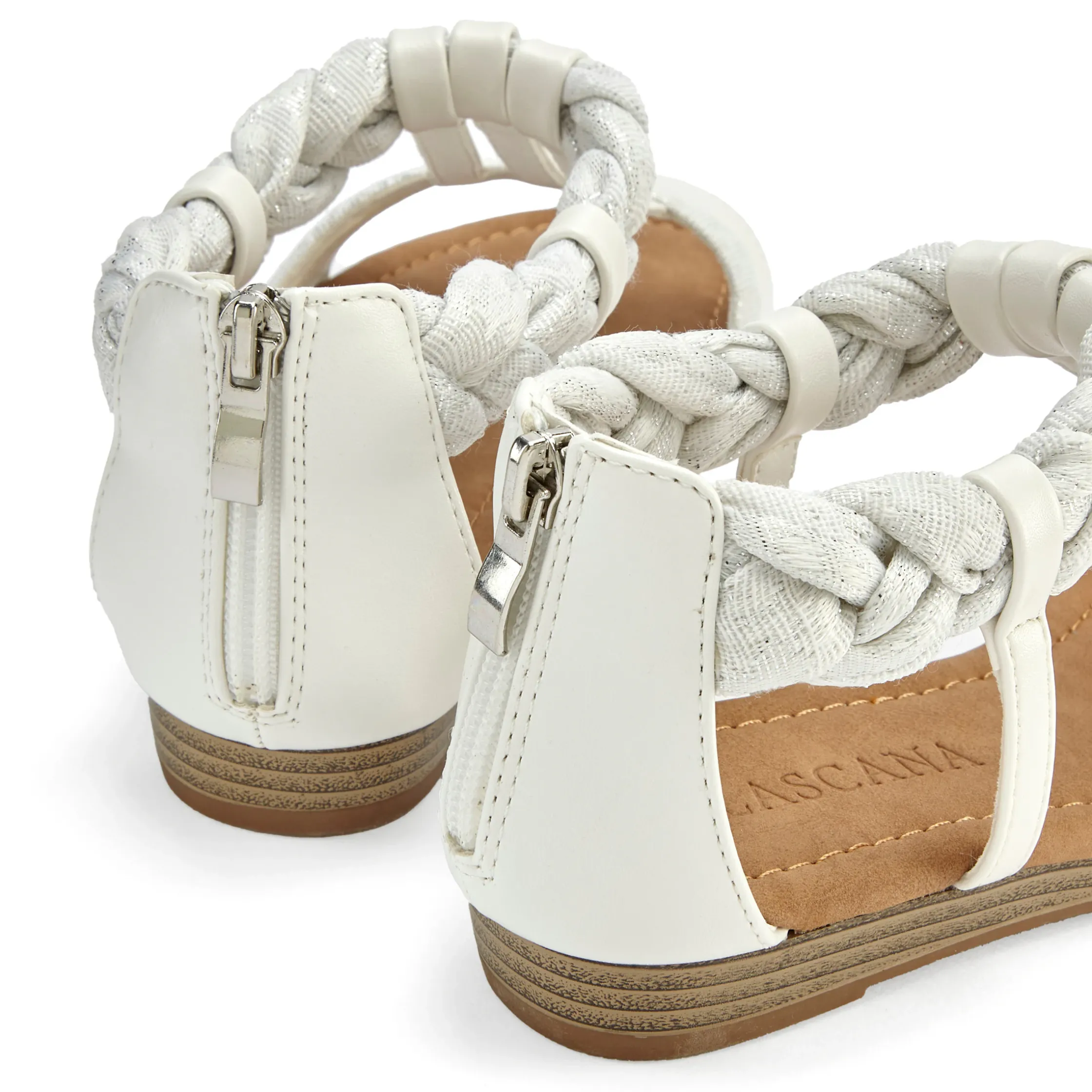 Sandalen & Sandaletten|LASCANA Sandale weiß