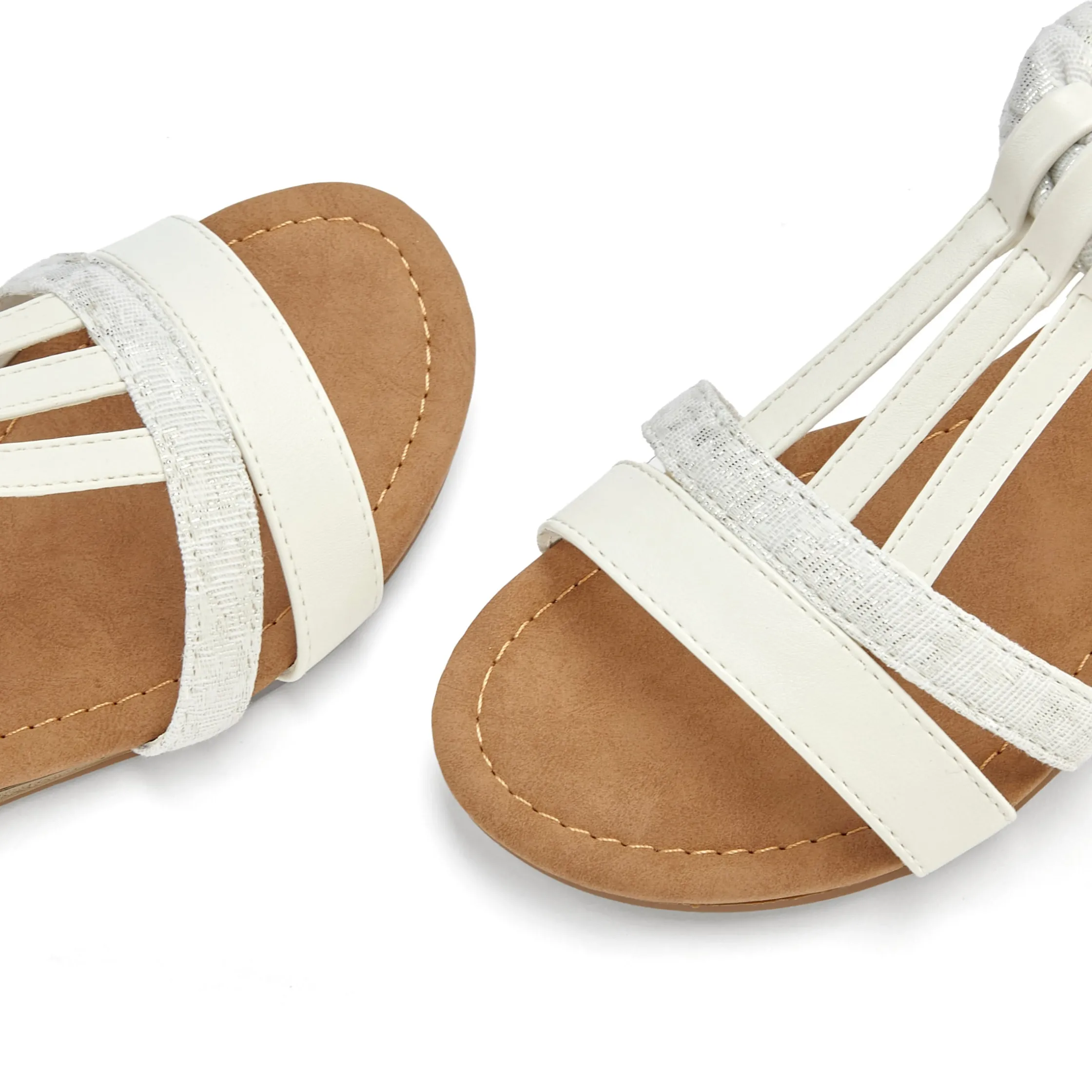 Sandalen & Sandaletten|LASCANA Sandale weiß