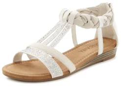 Sandalen & Sandaletten|LASCANA Sandale offwhite