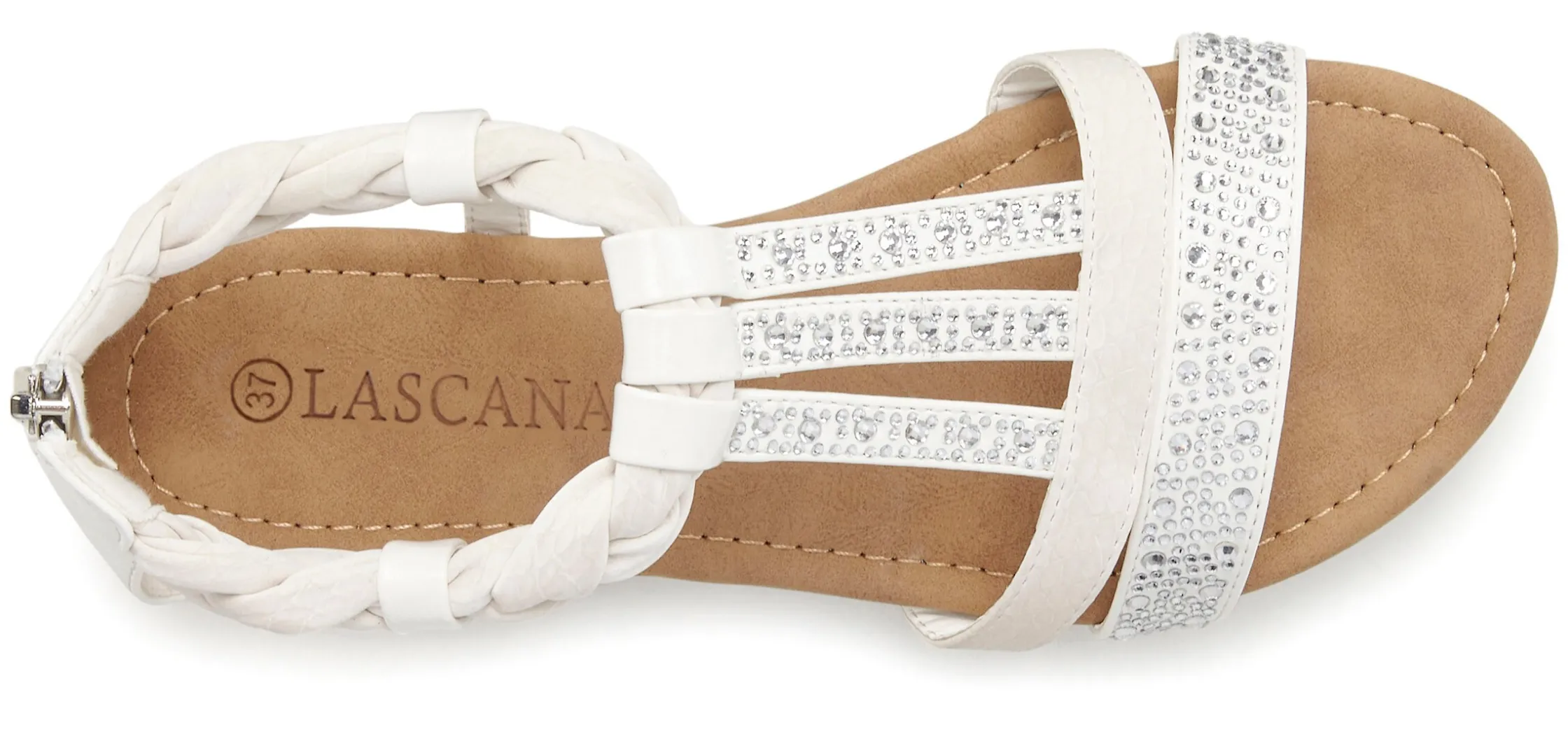 Sandalen & Sandaletten|LASCANA Sandale offwhite