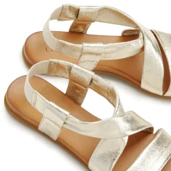 Sandalen & Sandaletten|LASCANA Sandale goldfarben
