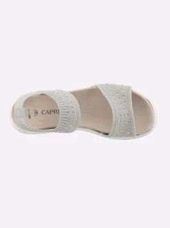 Sandalen & Sandaletten|Caprice Sandale hellgrau