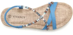 Sandalen & Sandaletten|Vivance Sandale blau