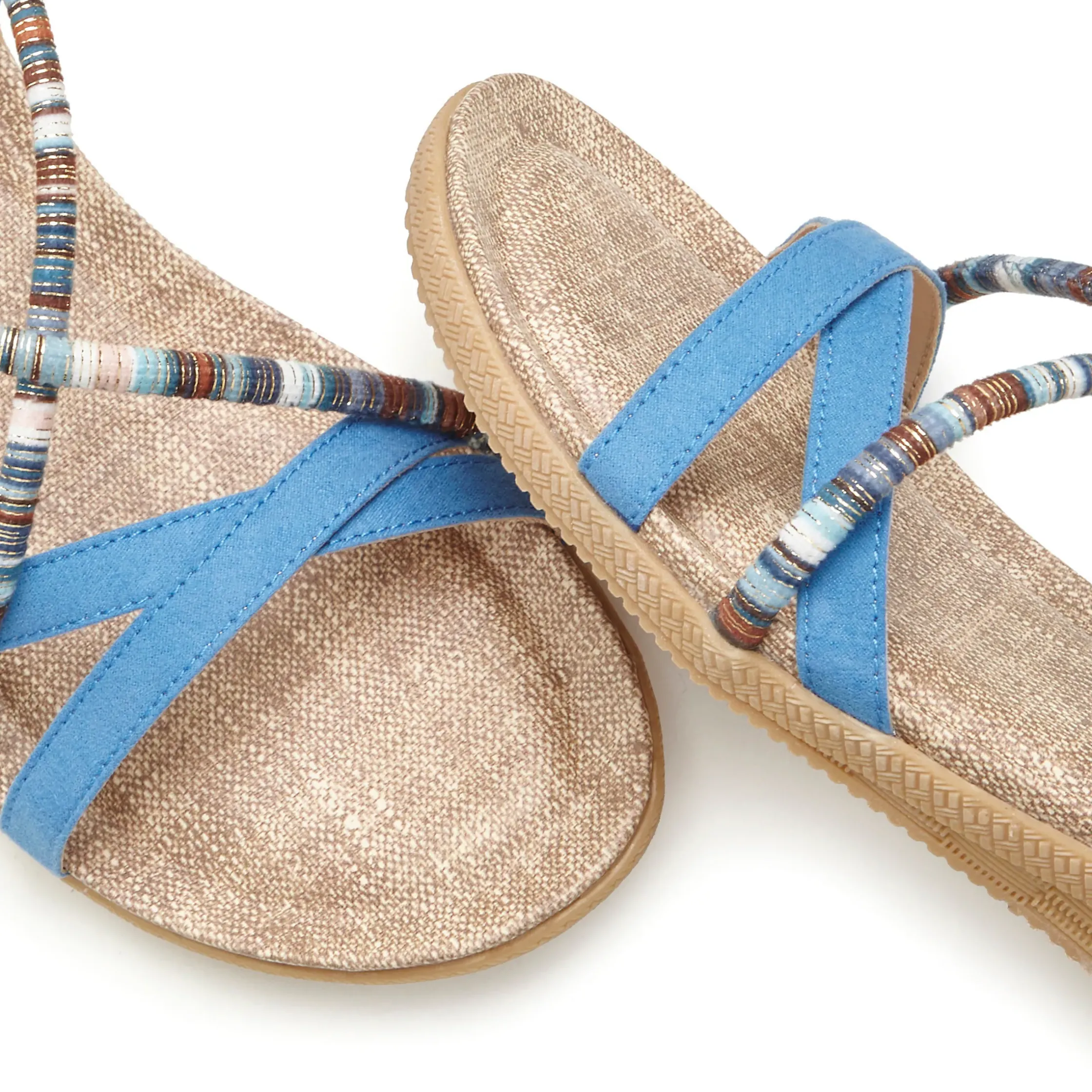 Sandalen & Sandaletten|Vivance Sandale blau