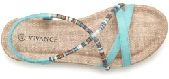 Sandalen & Sandaletten|Vivance Sandale türkis