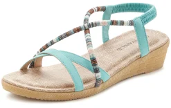 Sandalen & Sandaletten|Vivance Sandale türkis
