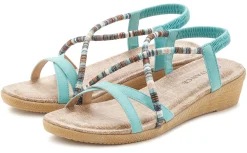 Sandalen & Sandaletten|Vivance Sandale türkis