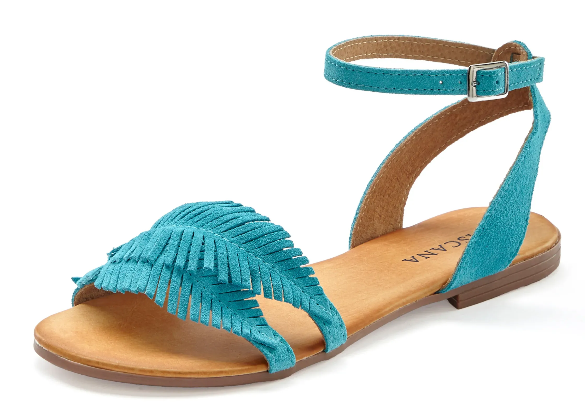 Sandalen & Sandaletten|LASCANA Sandale türkis