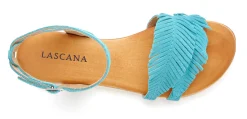 Sandalen & Sandaletten|LASCANA Sandale türkis