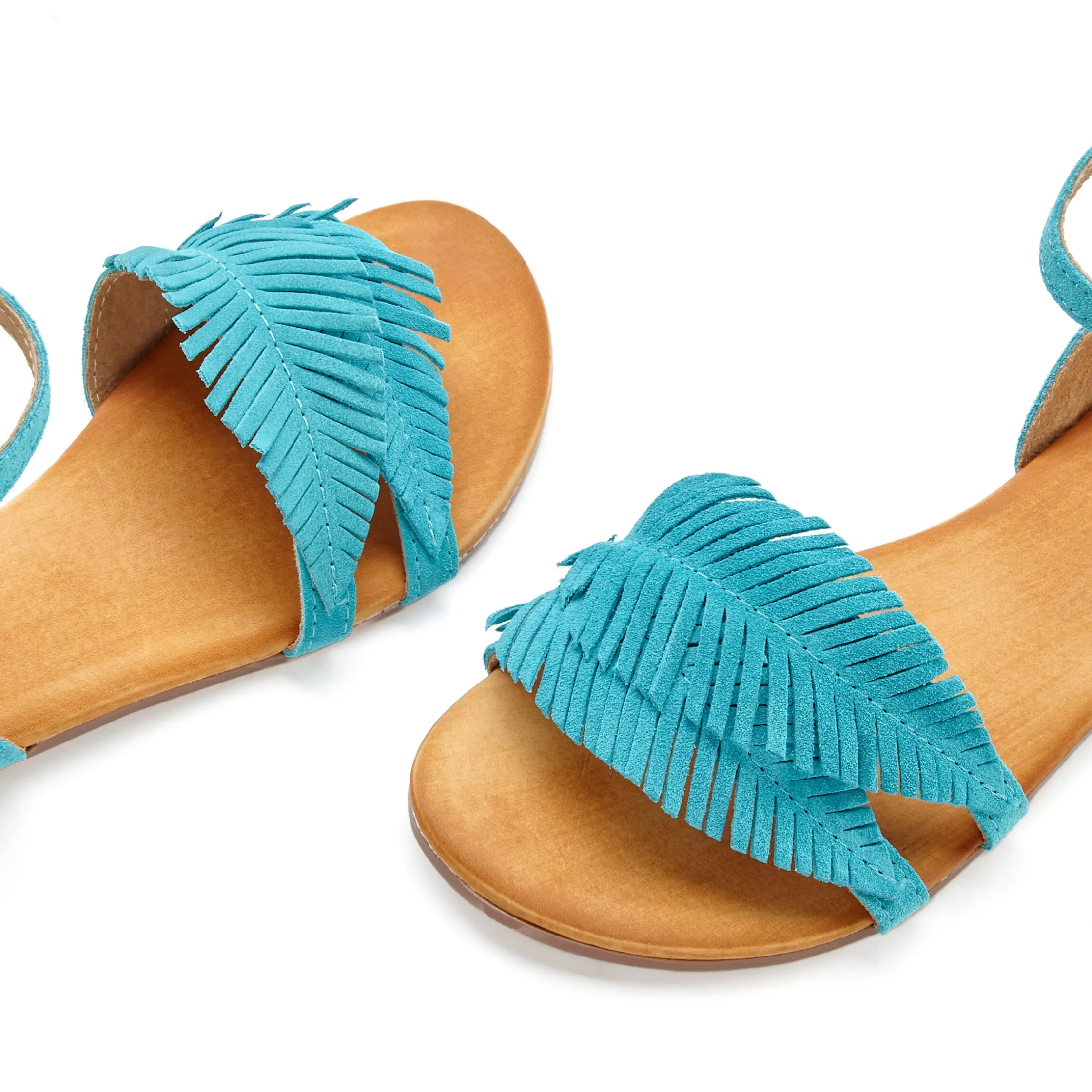 Sandalen & Sandaletten|LASCANA Sandale türkis