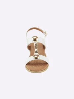 Sandalen & Sandaletten|heine Sandale weiß