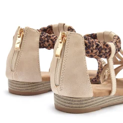Sandalen & Sandaletten|LASCANA Sandale beige-braun