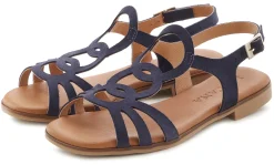 Sandalen & Sandaletten|LASCANA Sandale blau