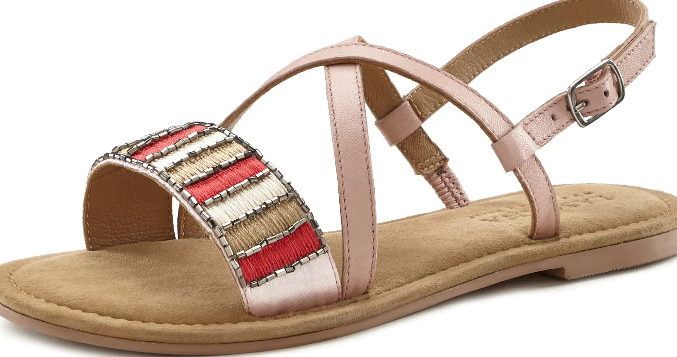Sandalen & Sandaletten|LASCANA Sandale rosé