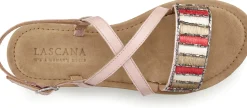 Sandalen & Sandaletten|LASCANA Sandale rosé
