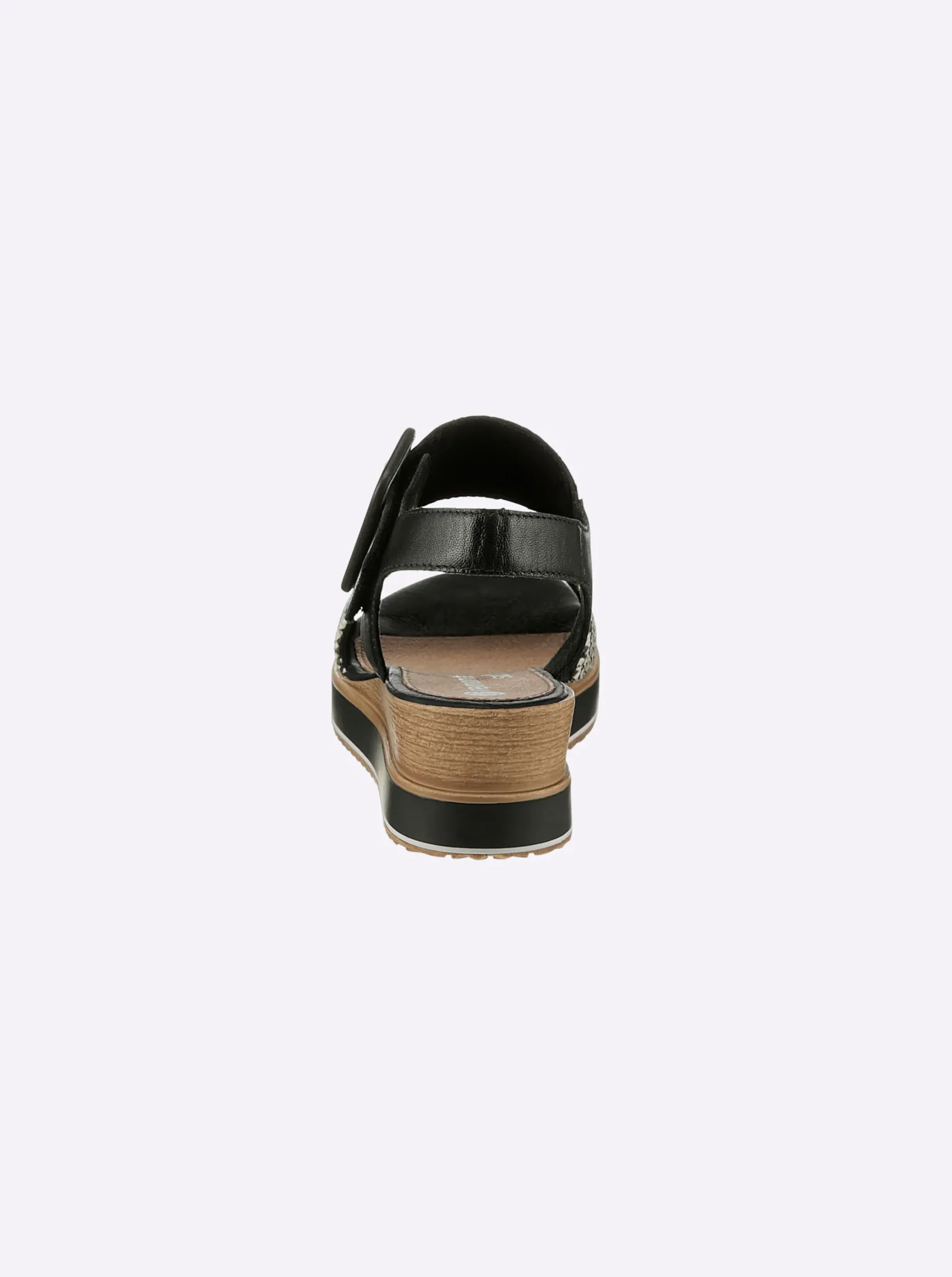 Sandalen & Sandaletten|Remonte Sandale für schmale Füße schwarz