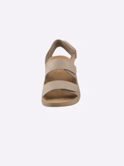 Sandalen & Sandaletten|airsoft modern+ Sandale mit Klettverschluss beige