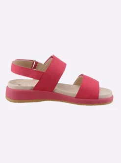 Sandalen & Sandaletten|Caprice Sandale mit waschbarer Innensohle flamingo