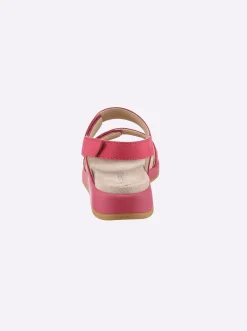 Sandalen & Sandaletten|Caprice Sandale mit waschbarer Innensohle flamingo