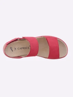 Sandalen & Sandaletten|Caprice Sandale mit waschbarer Innensohle flamingo