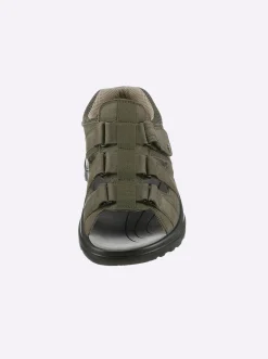 Sandalen & Sandaletten|Jomos Sandale mit weicher Trittdämpfung khaki