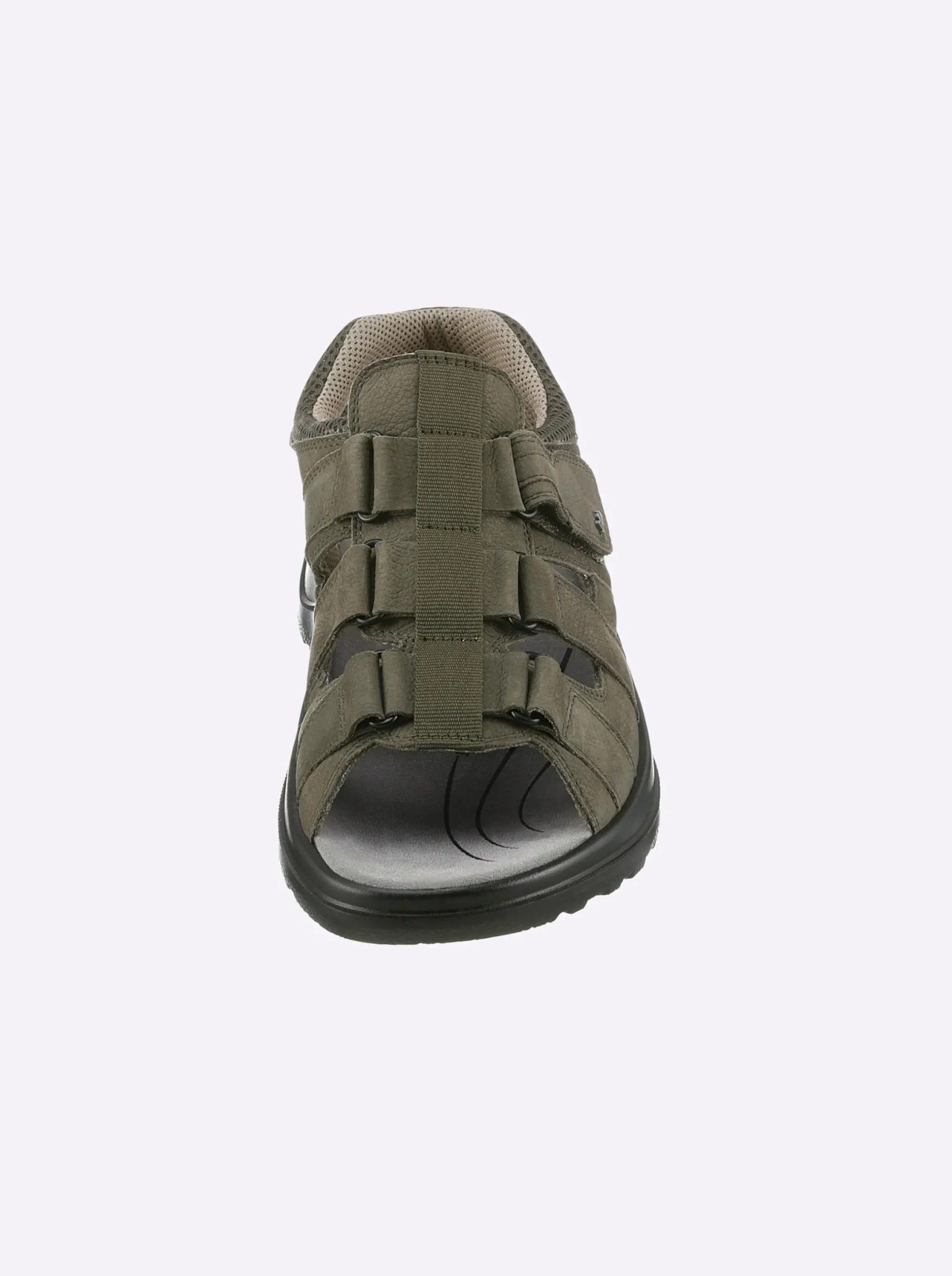 Sandalen & Sandaletten|Jomos Sandale mit weicher Trittdämpfung khaki