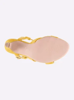 Sandalen & Sandaletten|Andrea Conti Sandalette gelb