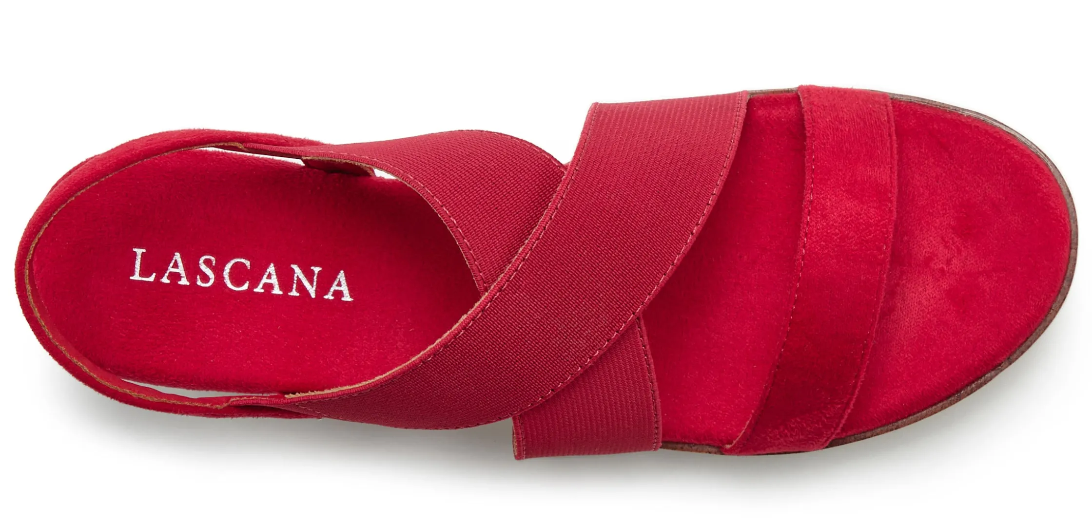 Sandalen & Sandaletten|LASCANA Sandalette rot