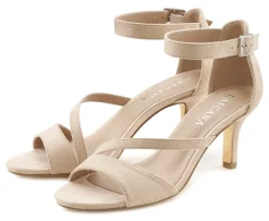 Sandalen & Sandaletten|LASCANA Sandalette beige