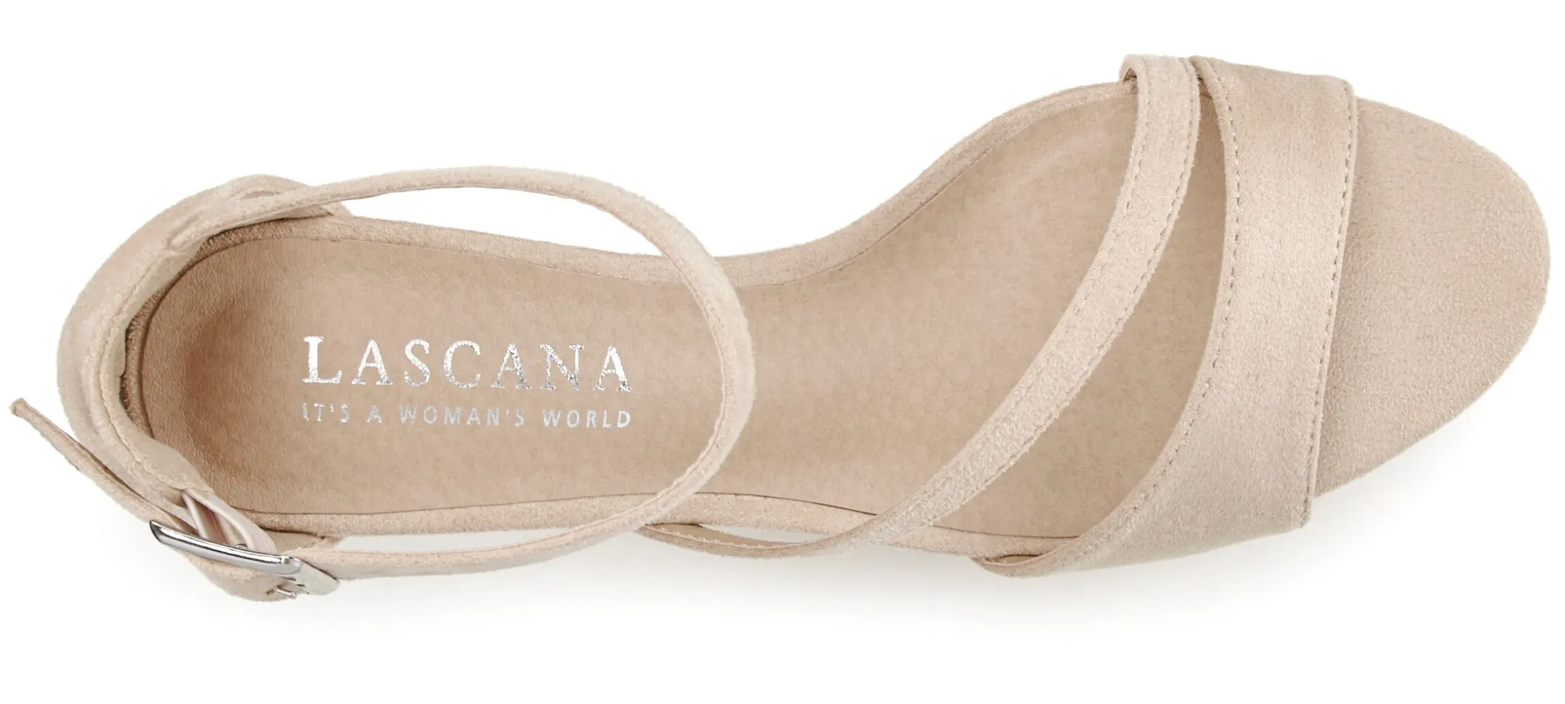 Sandalen & Sandaletten|LASCANA Sandalette beige