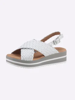 Sandalen & Sandaletten|heine Sandalette weiß