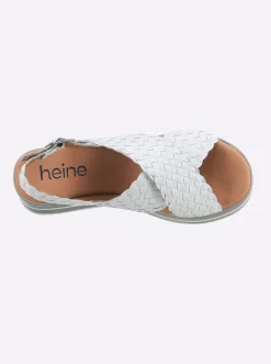 Sandalen & Sandaletten|heine Sandalette weiß