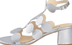 Sandalen & Sandaletten|heine Sandalette silberfarben