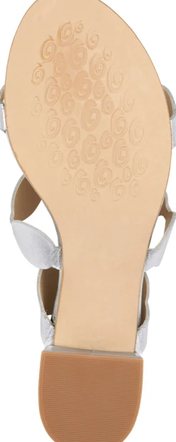 Sandalen & Sandaletten|heine Sandalette silberfarben