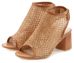 Sandalen & Sandaletten|LASCANA Sandalette camelfarben