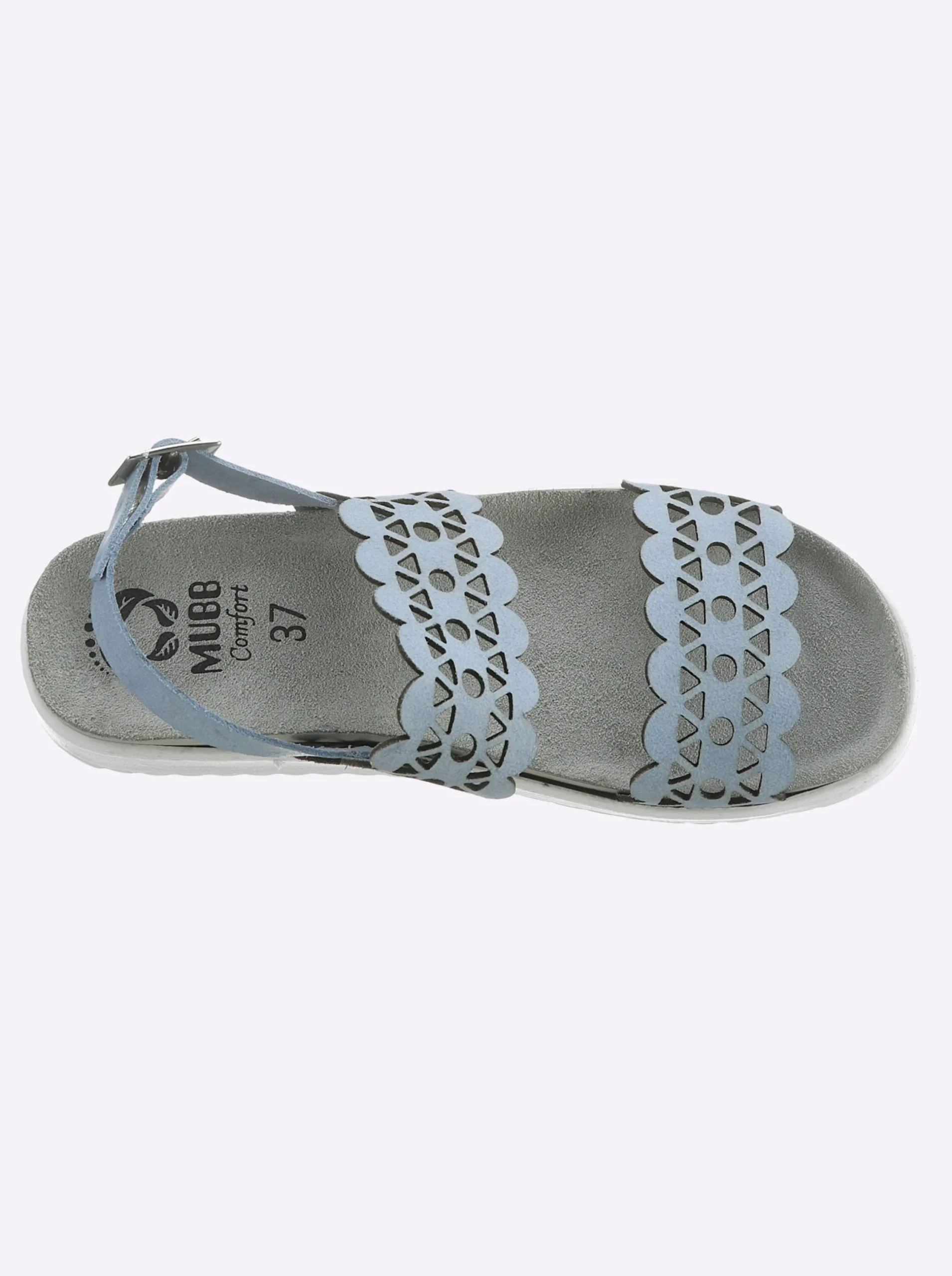 Sandalen & Sandaletten|Mubb Sandalette hellblau