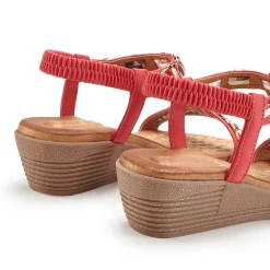 Sandalen & Sandaletten|Vivance Sandalette rot