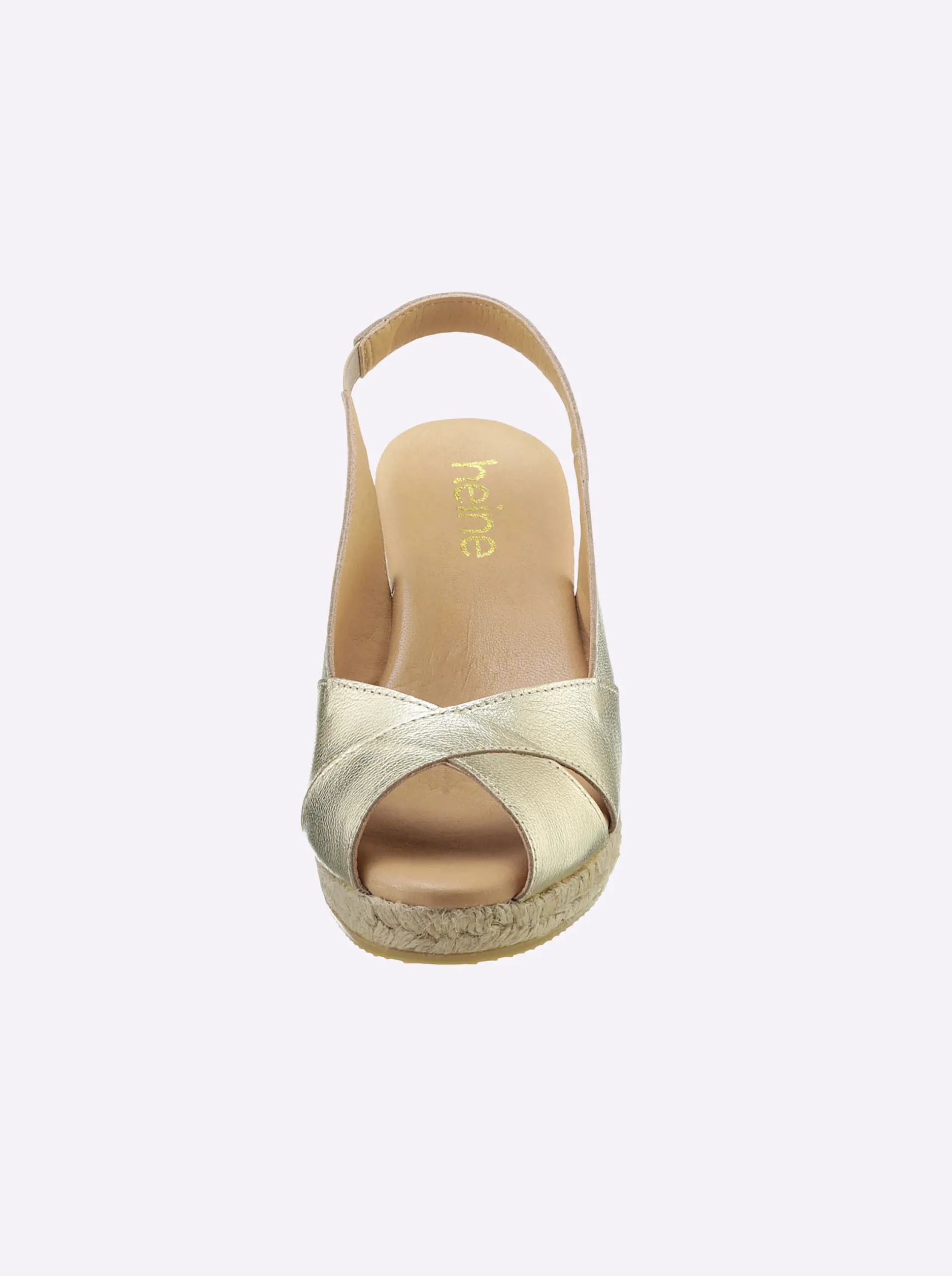 Sandalen & Sandaletten|heine Sandalette goldfarben