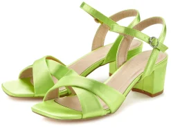 Sandalen & Sandaletten|LASCANA Sandalette hellgrün