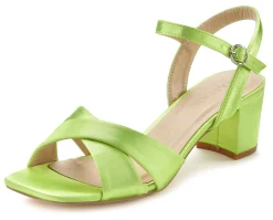Sandalen & Sandaletten|LASCANA Sandalette hellgrün