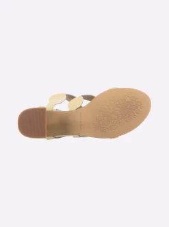 Sandalen & Sandaletten|heine Sandalette beige