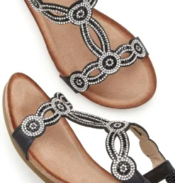 Sandalen & Sandaletten|LASCANA Sandalette schwarz