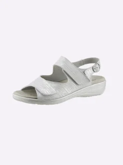 Sandalen & Sandaletten|airsoft comfort+ Sandalette silberfarben