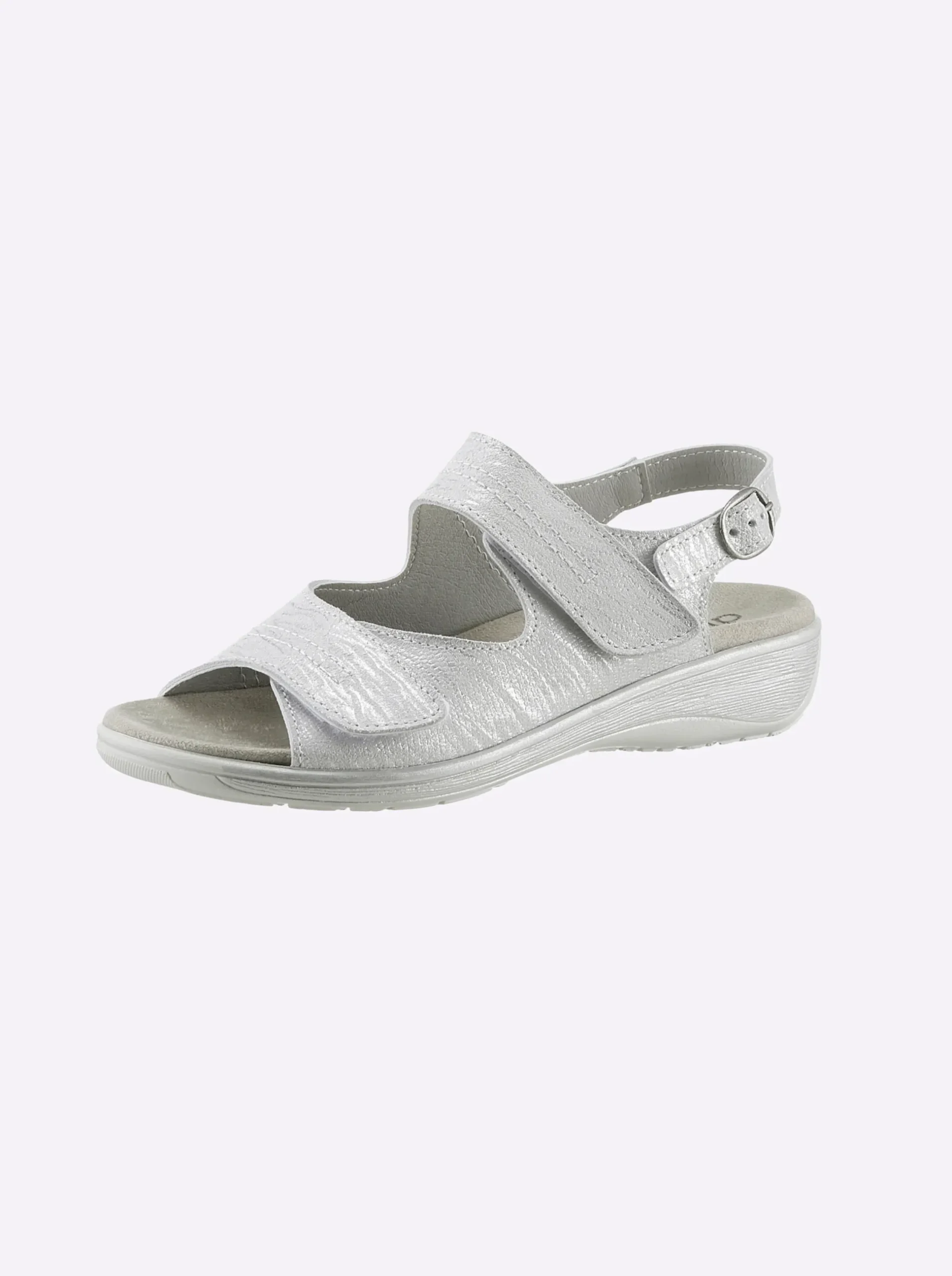 Sandalen & Sandaletten|airsoft comfort+ Sandalette silberfarben