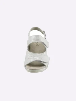 Sandalen & Sandaletten|airsoft comfort+ Sandalette silberfarben