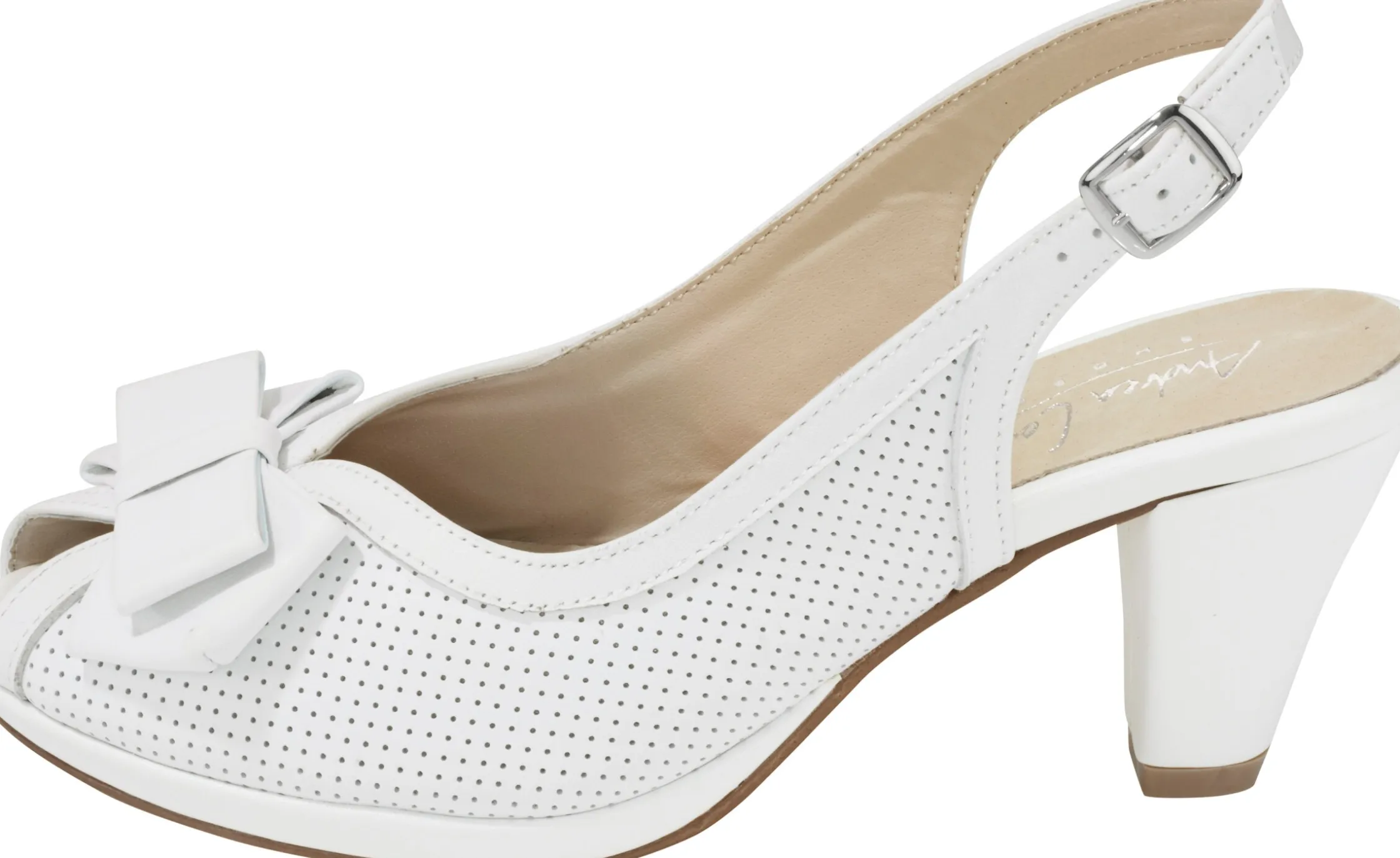 Sandalen & Sandaletten|Andrea Conti Sandalette weiß