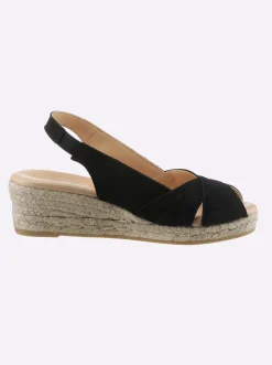 Sandalen & Sandaletten|heine Sandalette schwarz